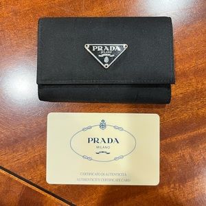 Vintage Prada Nylon 6 Key Case